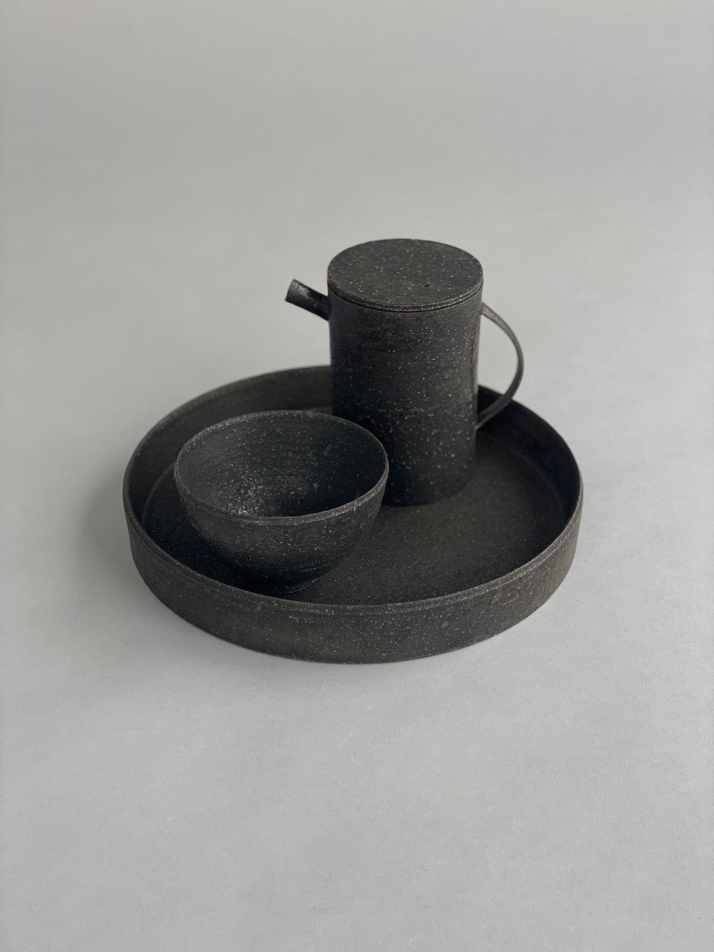 Gong Bowl Textured Black