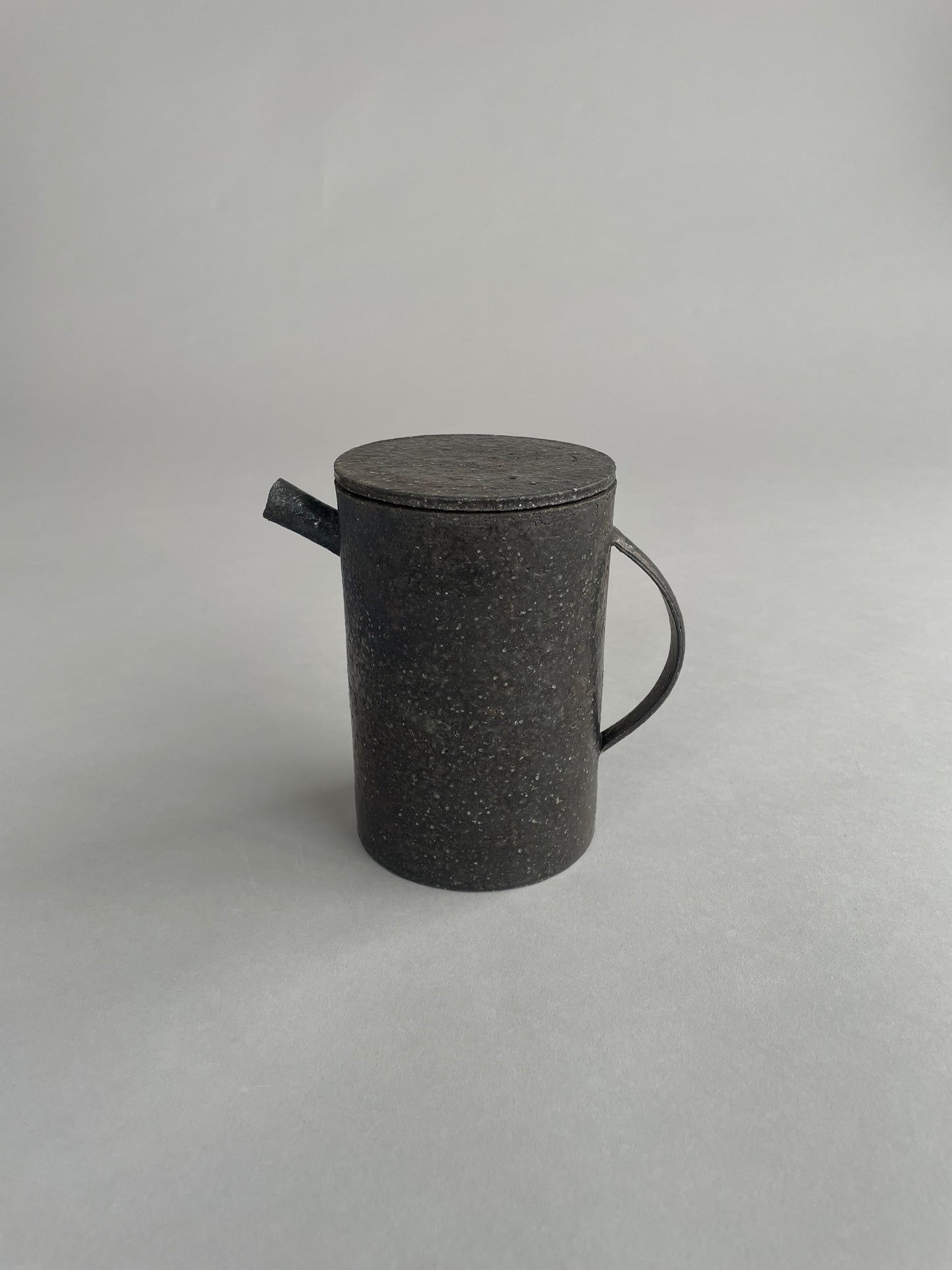 Teapot Textured Black