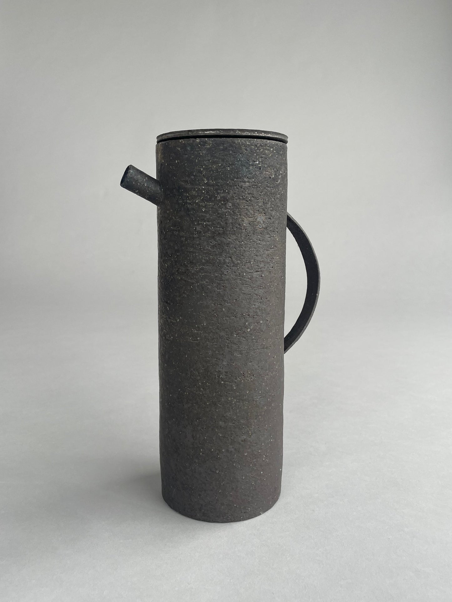 Water Jug Textured Black