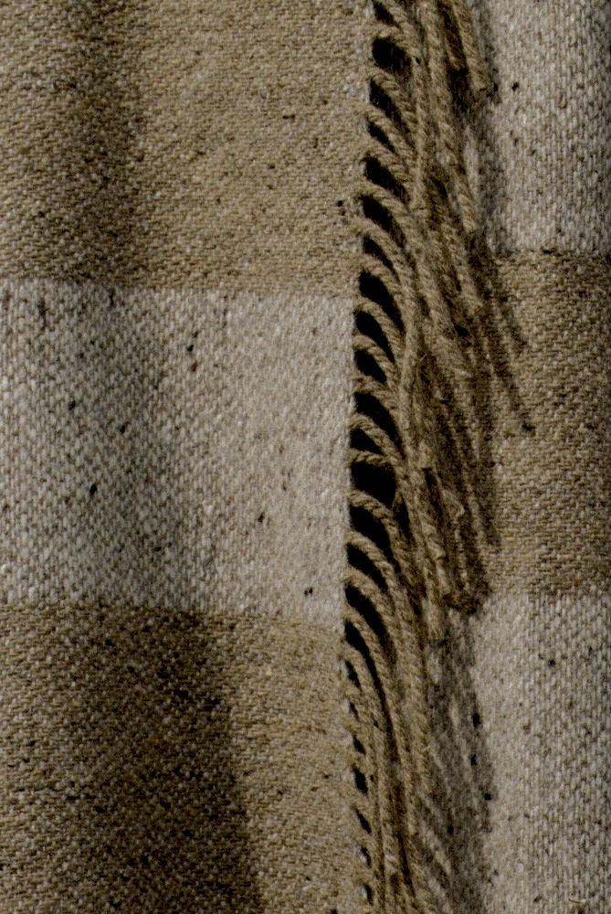 Grid Edition Tweed Blanket Sage & Pumice