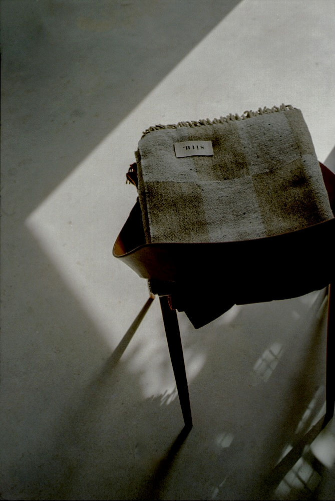 Grid Edition Tweed Blanket Sage & Pumice