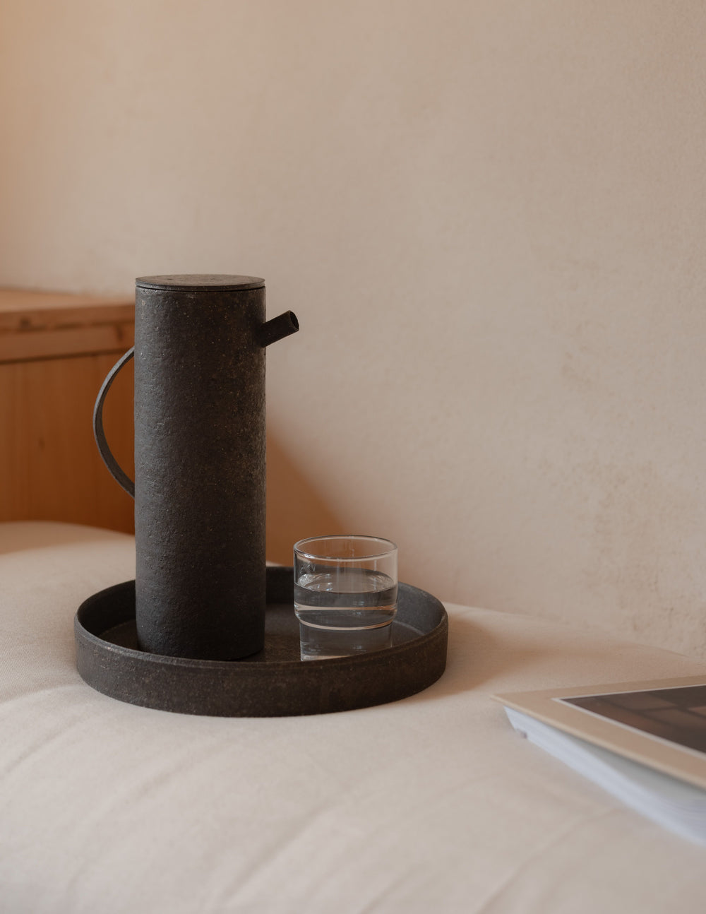 Gong Bowl Textured Black