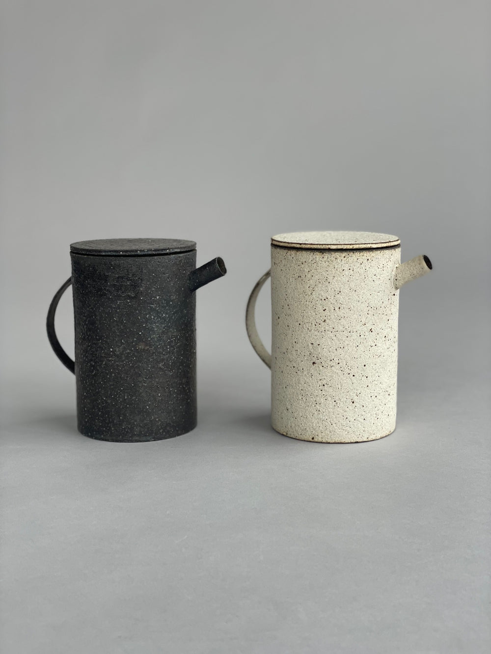 Teapot Textured Black