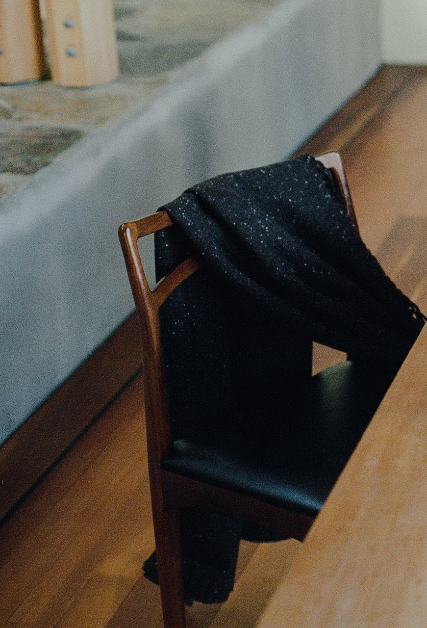 Plain Edition Tweed Blanket Earth