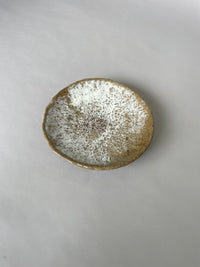 Handmade Plate Natural & White