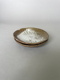 Handmade Plate Natural & White