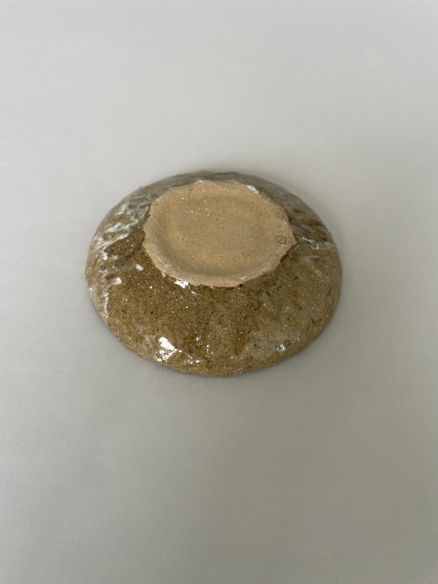 Handmade Plate Natural & White