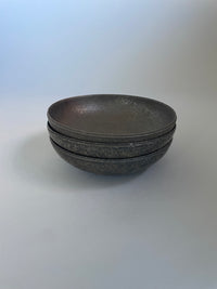 Basin Bowl Textured Black