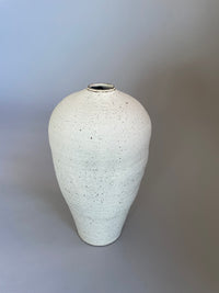 Tall Vase Textured White