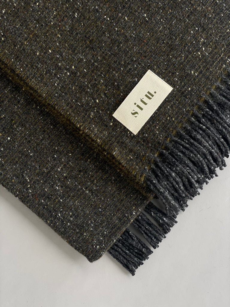 HEIRLOOM EDITION TWEED BLANKET MOORLAND