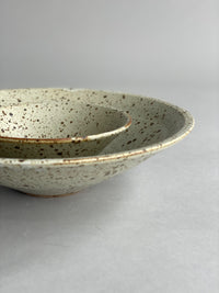 Large Straight Sided Bowl Almond