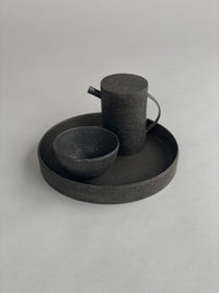 Gong Bowl Textured Black