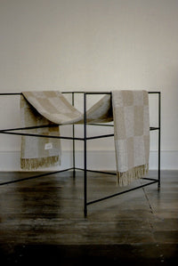 Grid Edition Tweed Blanket Sage & Pumice