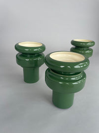 Mid-Century Vase Leaf Green