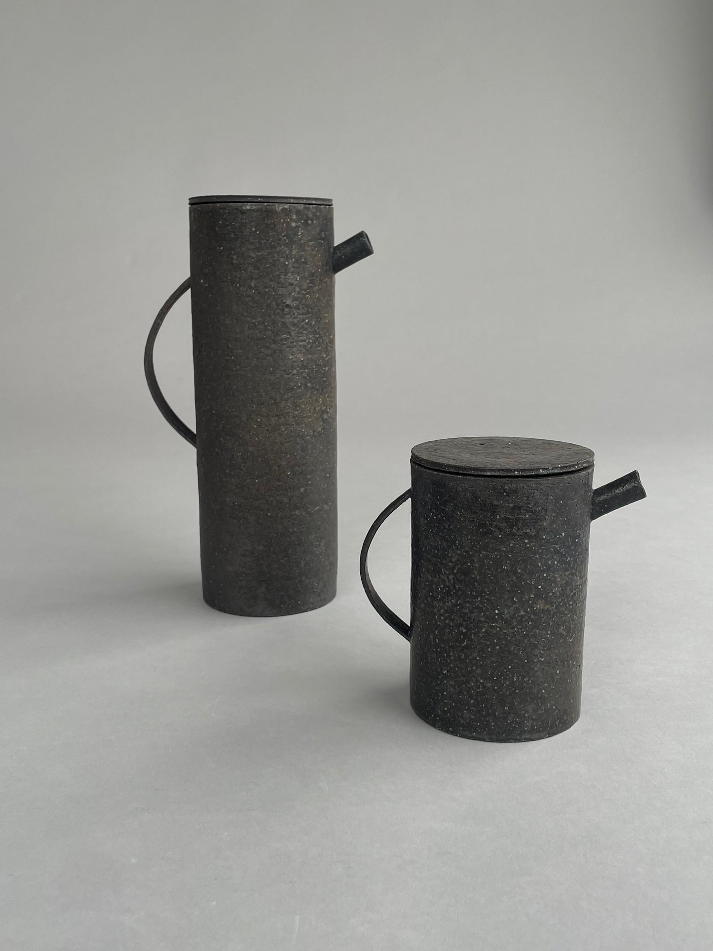 Teapot Textured Black